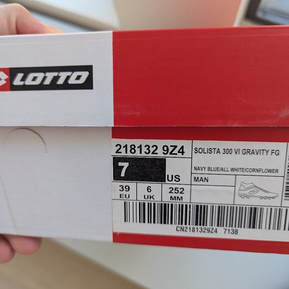 Solista 300 VI Gravity FG Men's Size 7 NIB - Picture 1 of 3